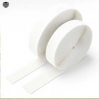 Adhesive velcro strip installation